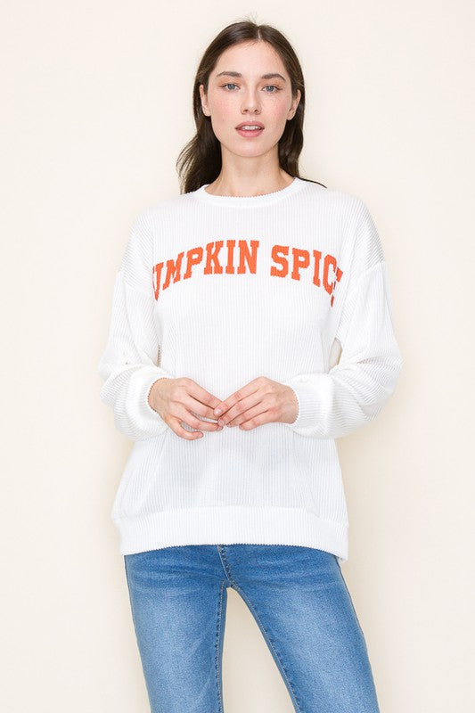 Pumpkin Spice Pullover