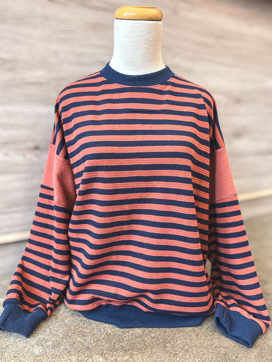 Fall Stripe Pullover