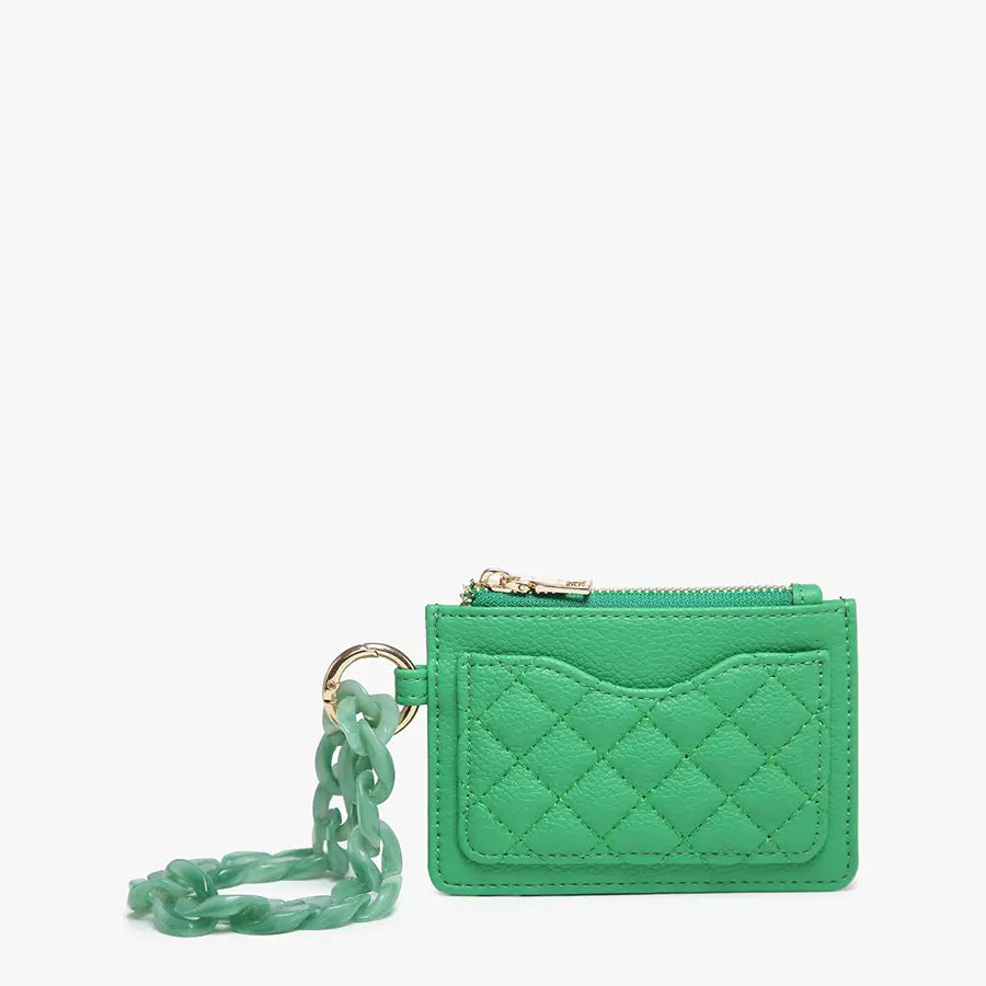 Rhodes Quilted Wallet w/ Chain Bangle - Twisted Sisters Shoetique