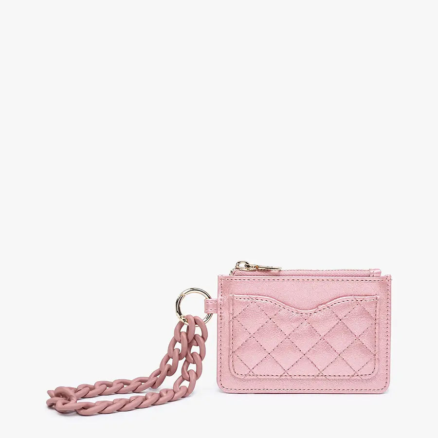 Rhodes Quilted Wallet w/ Chain Bangle - Twisted Sisters Shoetique