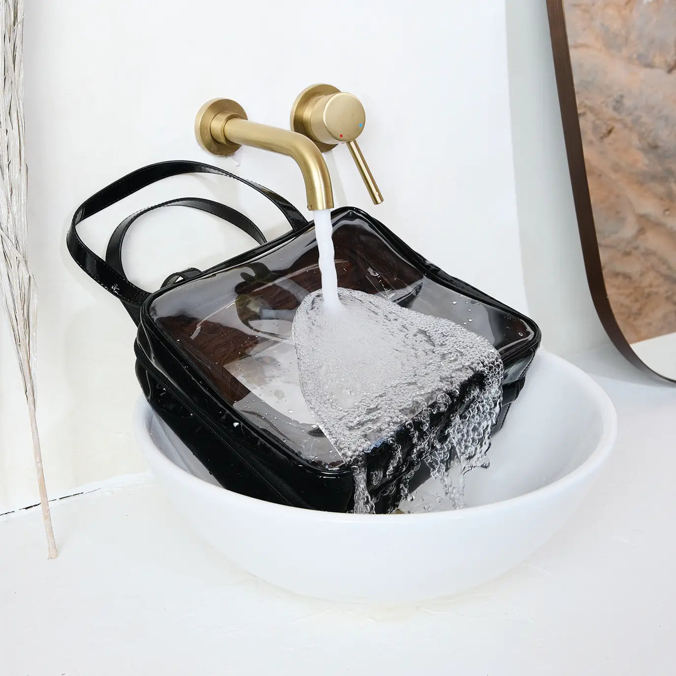 Rae Clear Cosmetics Bag