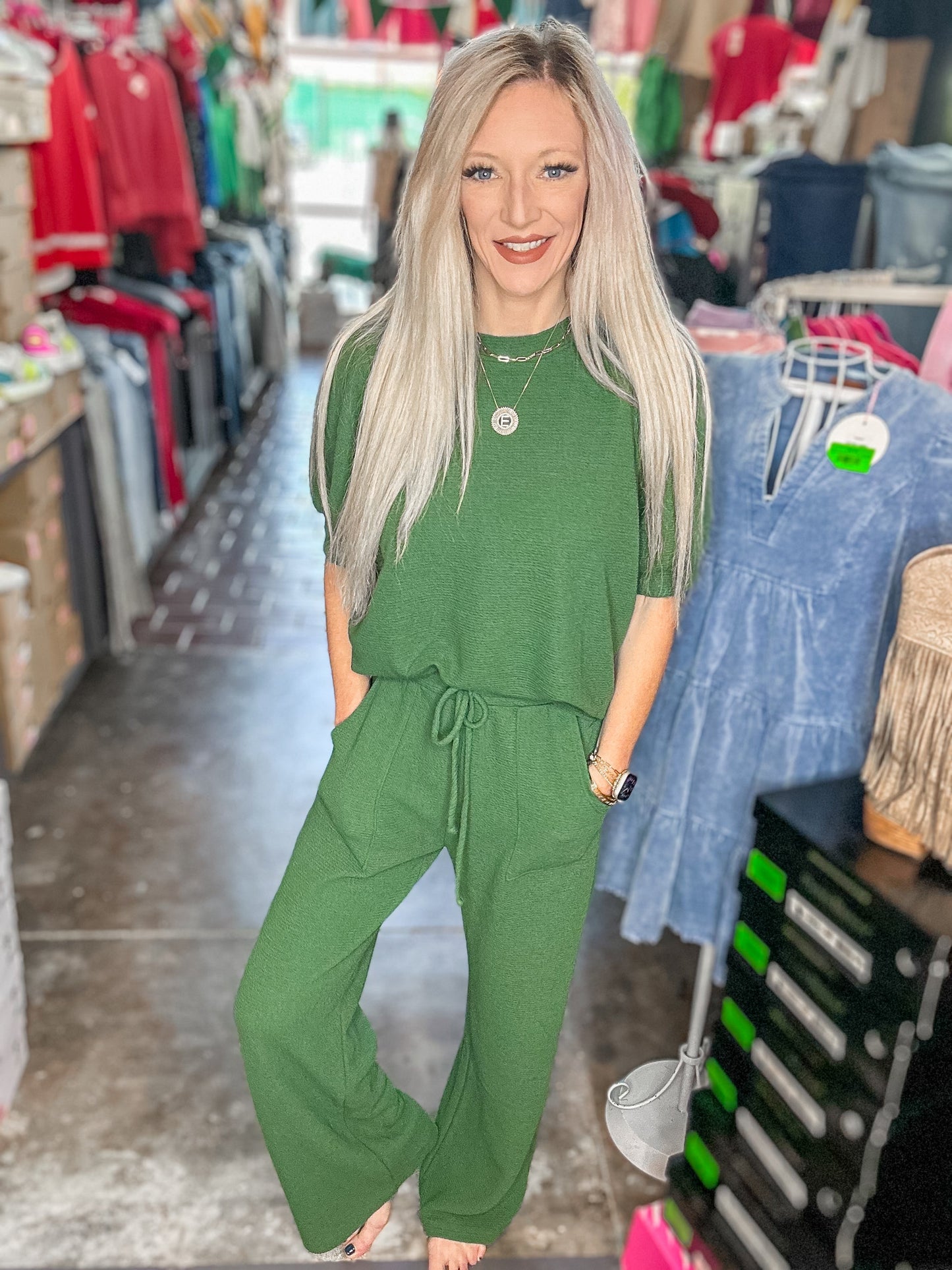 Cloudy Knit Pants