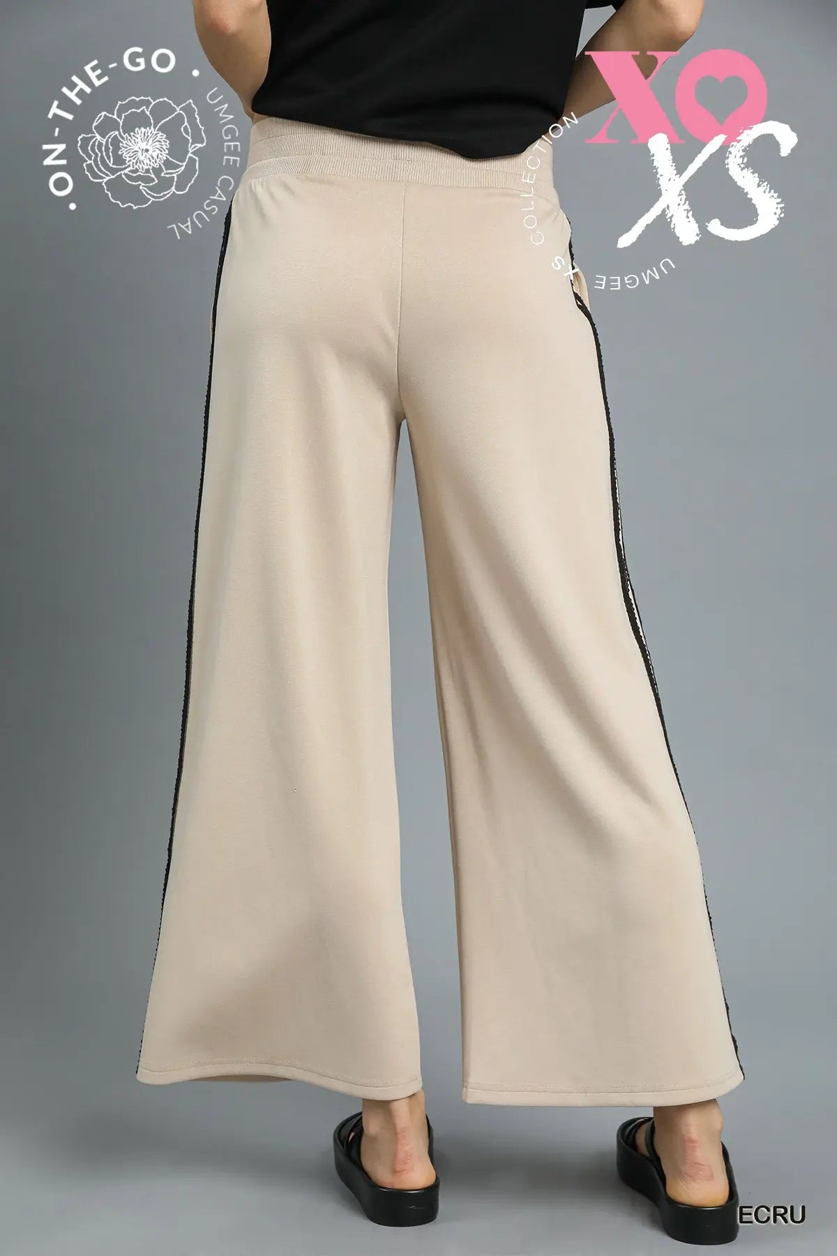 Lace Trim Pants