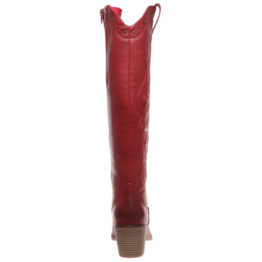 Pierre Dumas-Whitney Boots Red