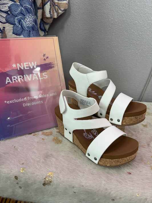 Very G-Casper Wedges White