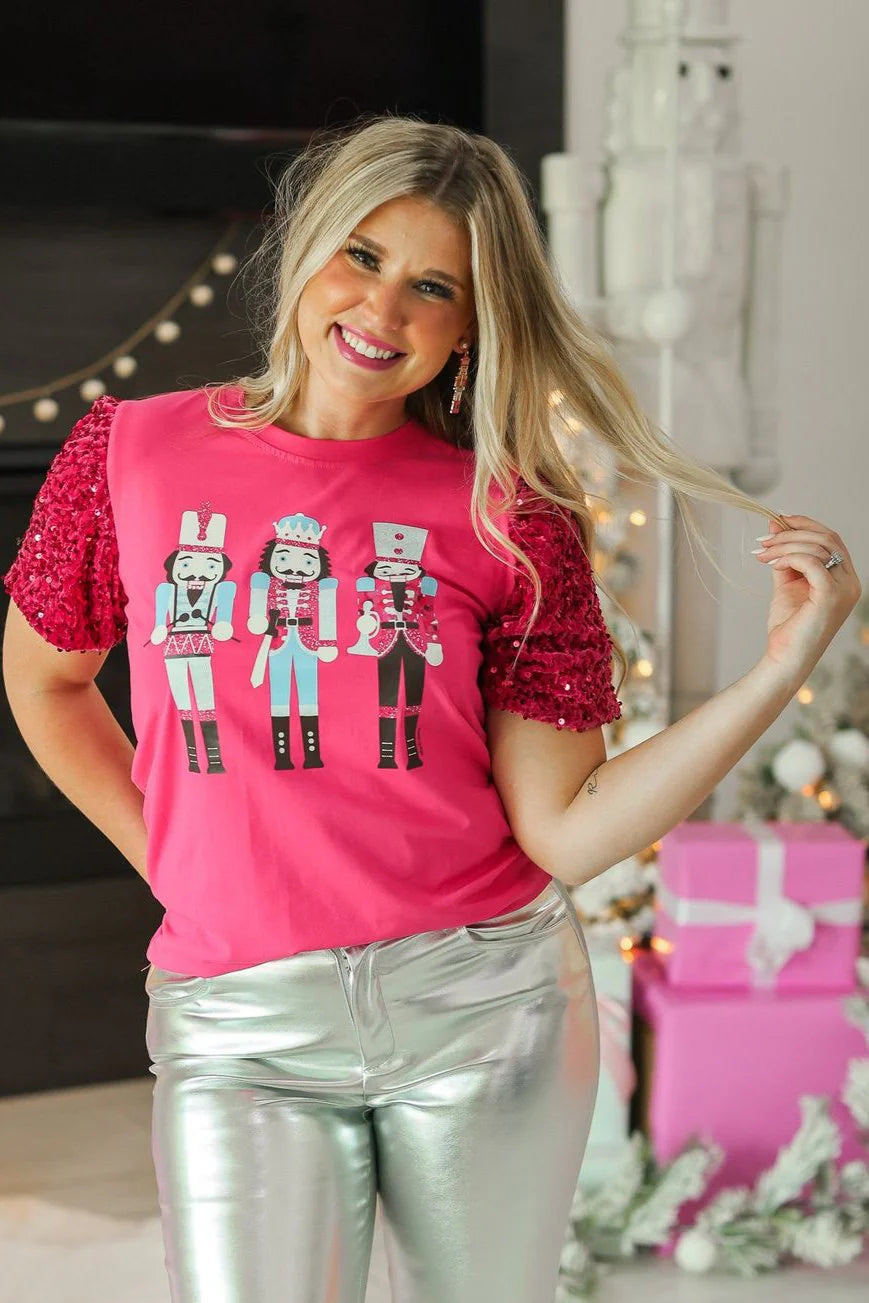 Pink Nutcracker Tee