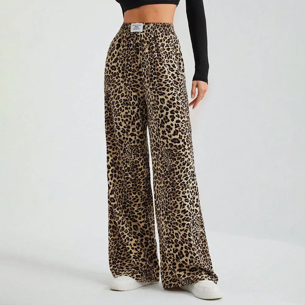 Fierce & Free Leopard Wide Leg Pants