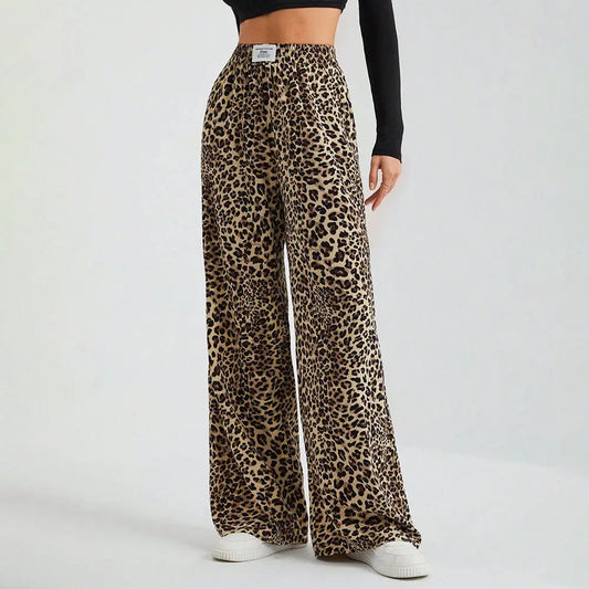 Fierce & Free Leopard Wide Leg Pants
