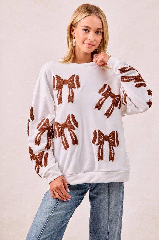 Bow Patch Gameday Pullover