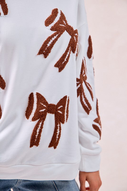Bow Patch Gameday Pullover