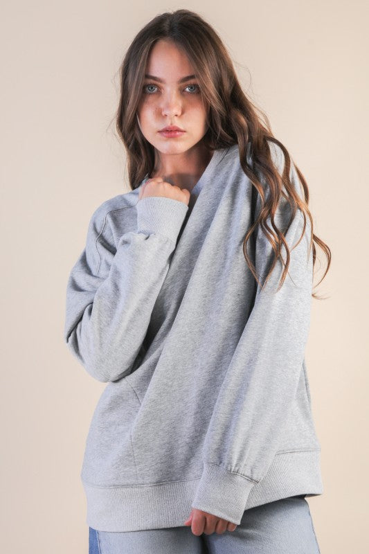 Heather Grey Pullover