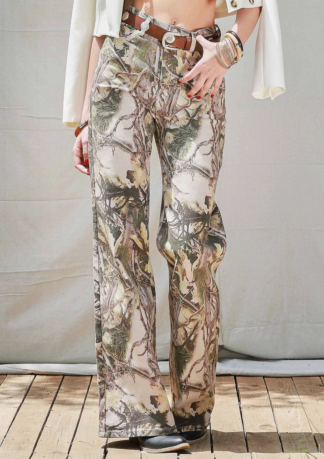 Vibrant MIU-Camo Pants