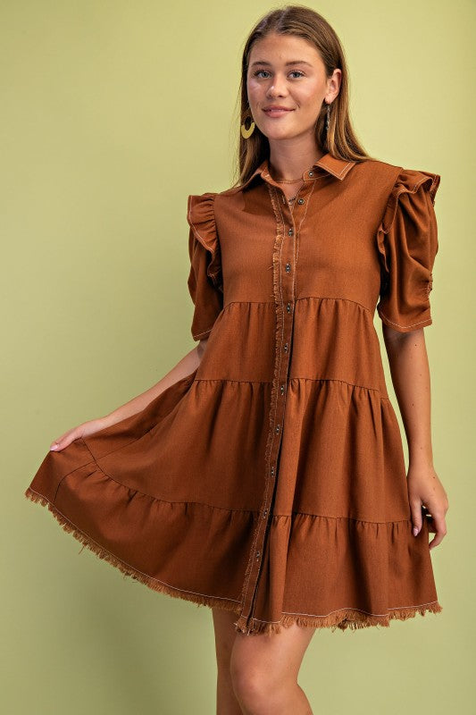 The Gigi Dress-Copper