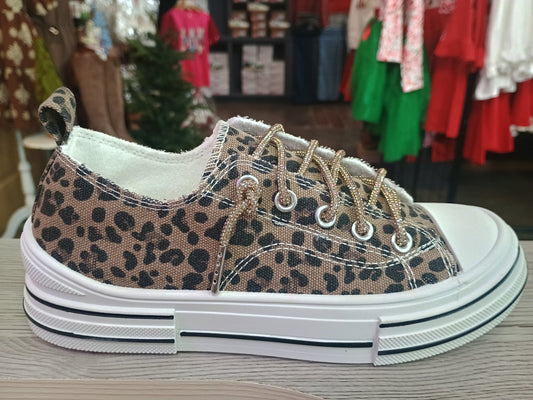 The Aman Leopard Sneakers
