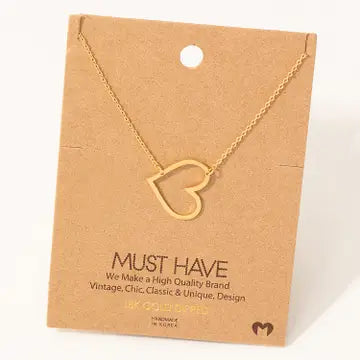 Heart Pendant Necklace