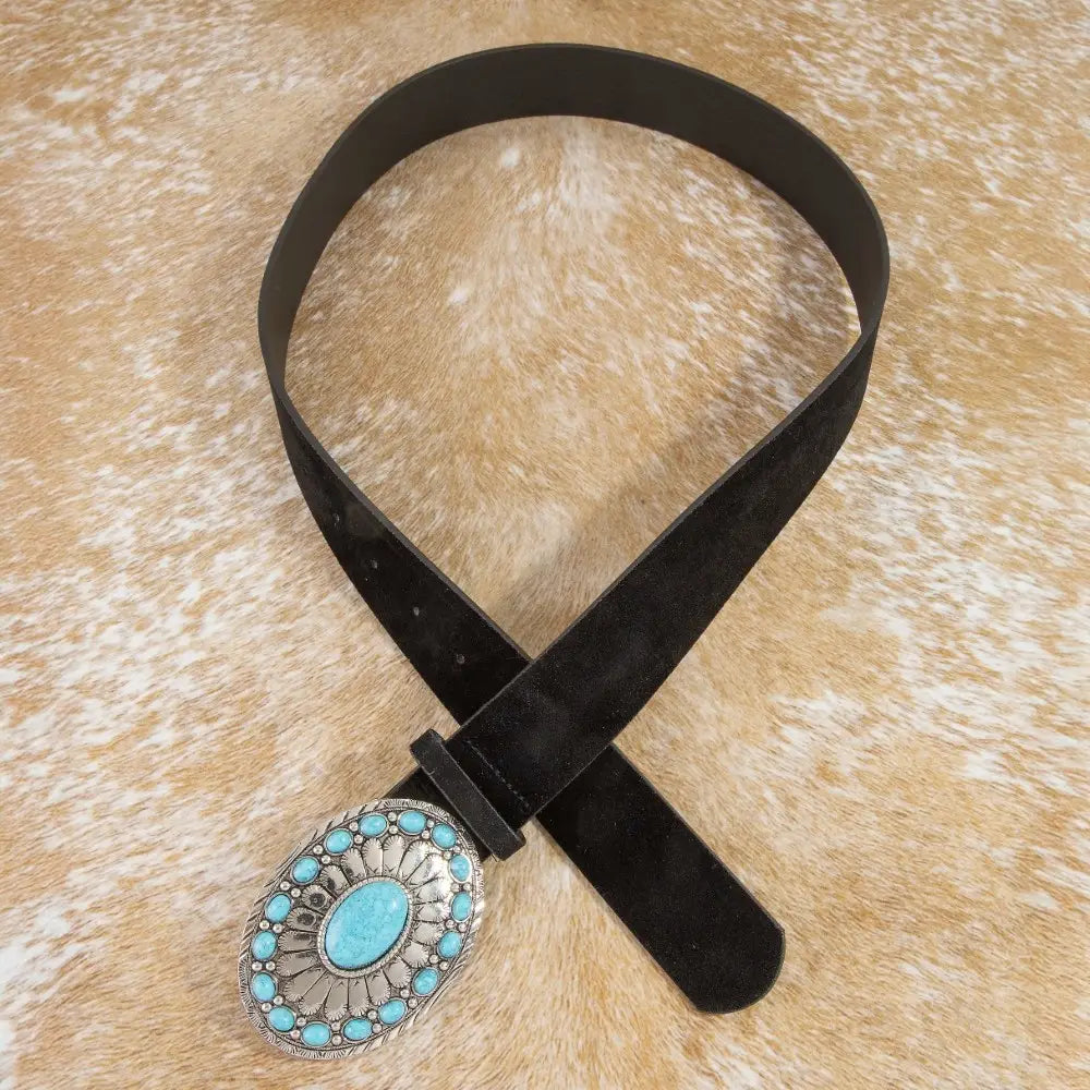 Turquoise Trails Concho Belt