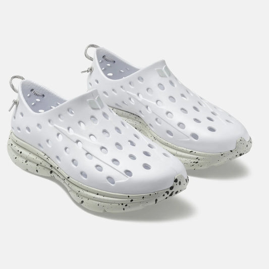KANE Revive Recovery Shoe – White & Gray Speckle