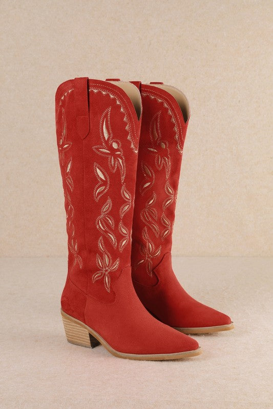 Enora Samara Boot – Red