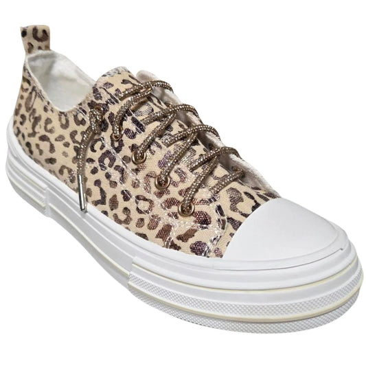 Very G Aman Glitter Shine Gold Sneakers