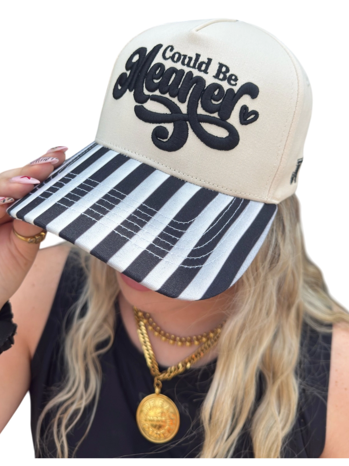 Could Be Meaner Trucker Hat - Twisted Sisters Shoetique