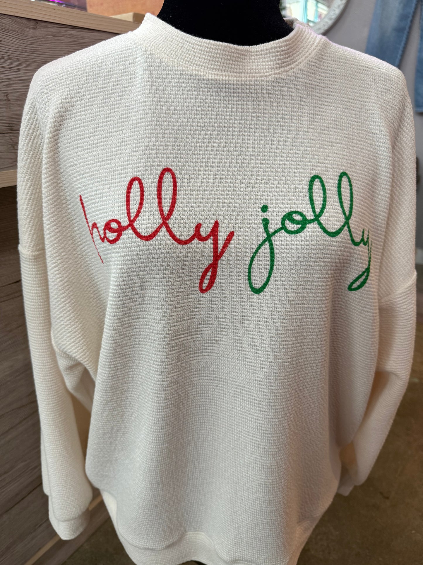Holly Jolly Knit Pullover