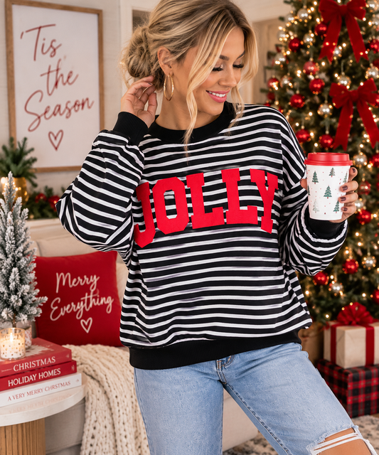 Jolly Stripe Pullover