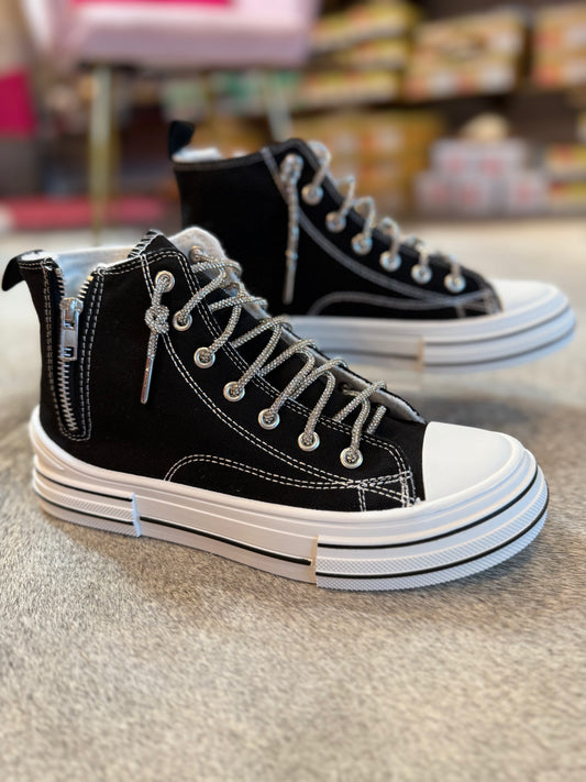 Cora High-Tops-Black