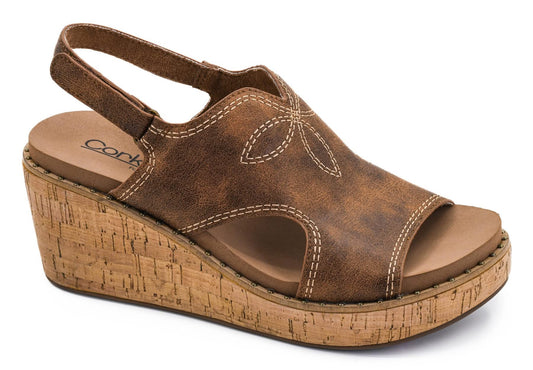Corkys-Darlin’ Wedges-Cognac