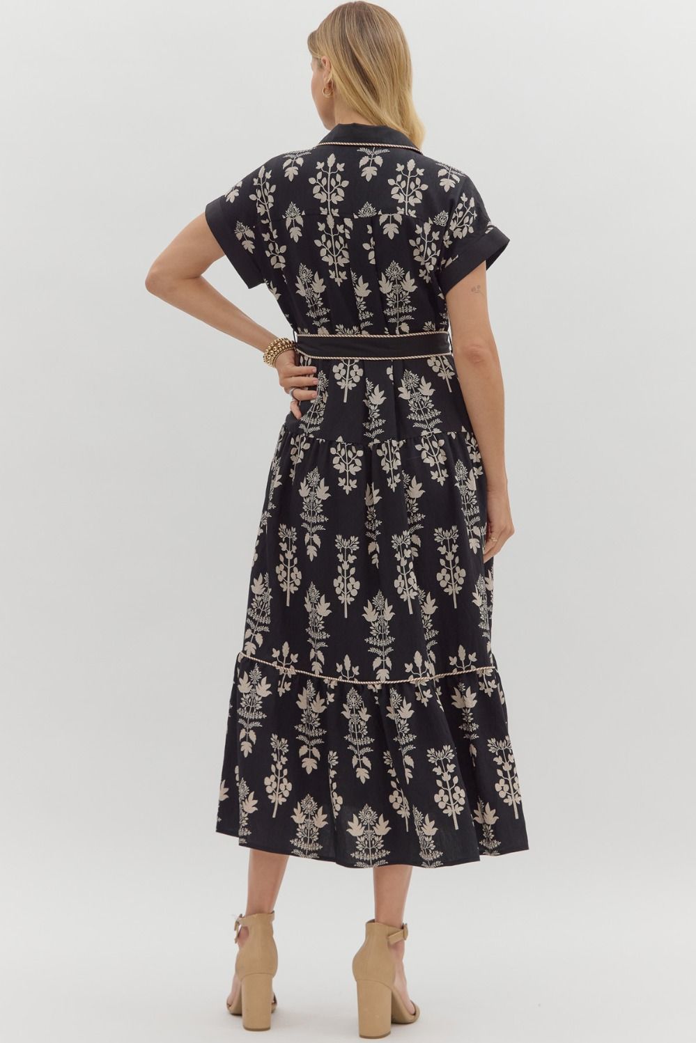 Botanical Midi Dress