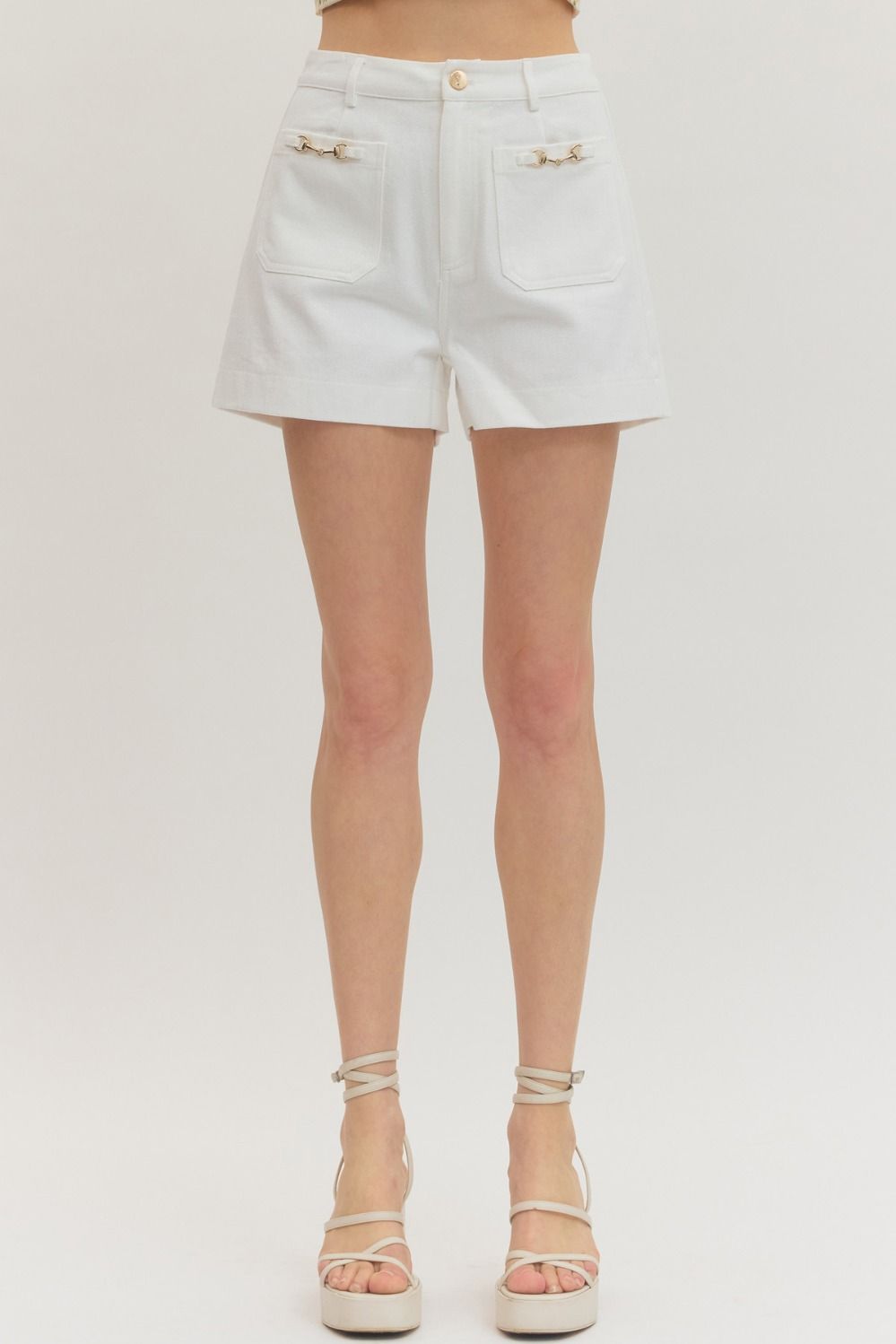 Off White Horsebit Shorts