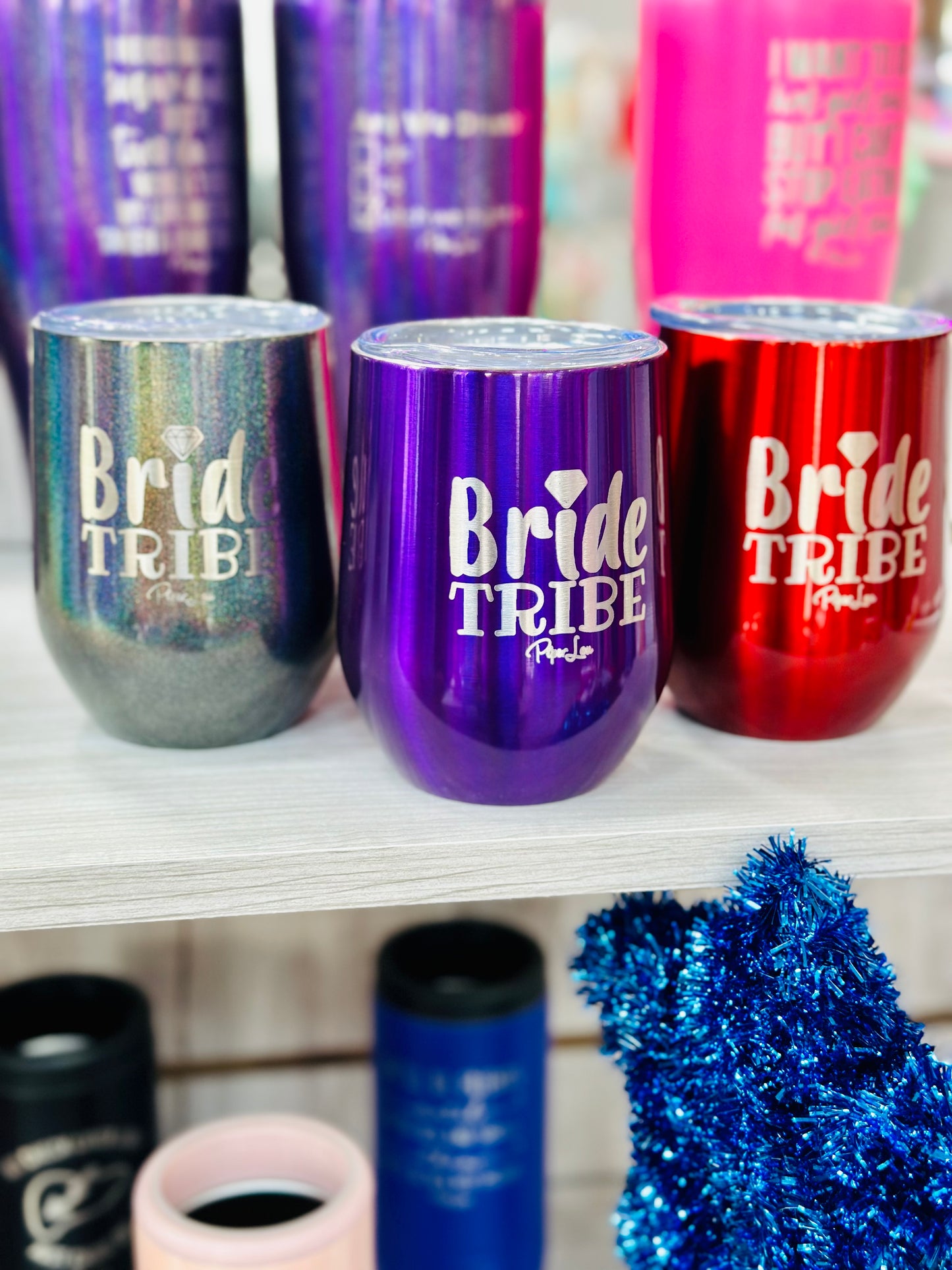 Bride Tribe Wine Cups