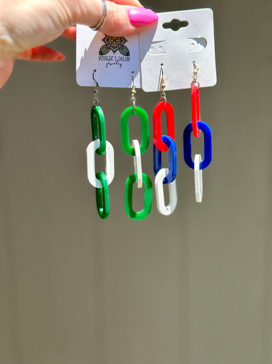 Link Dangle Earrings