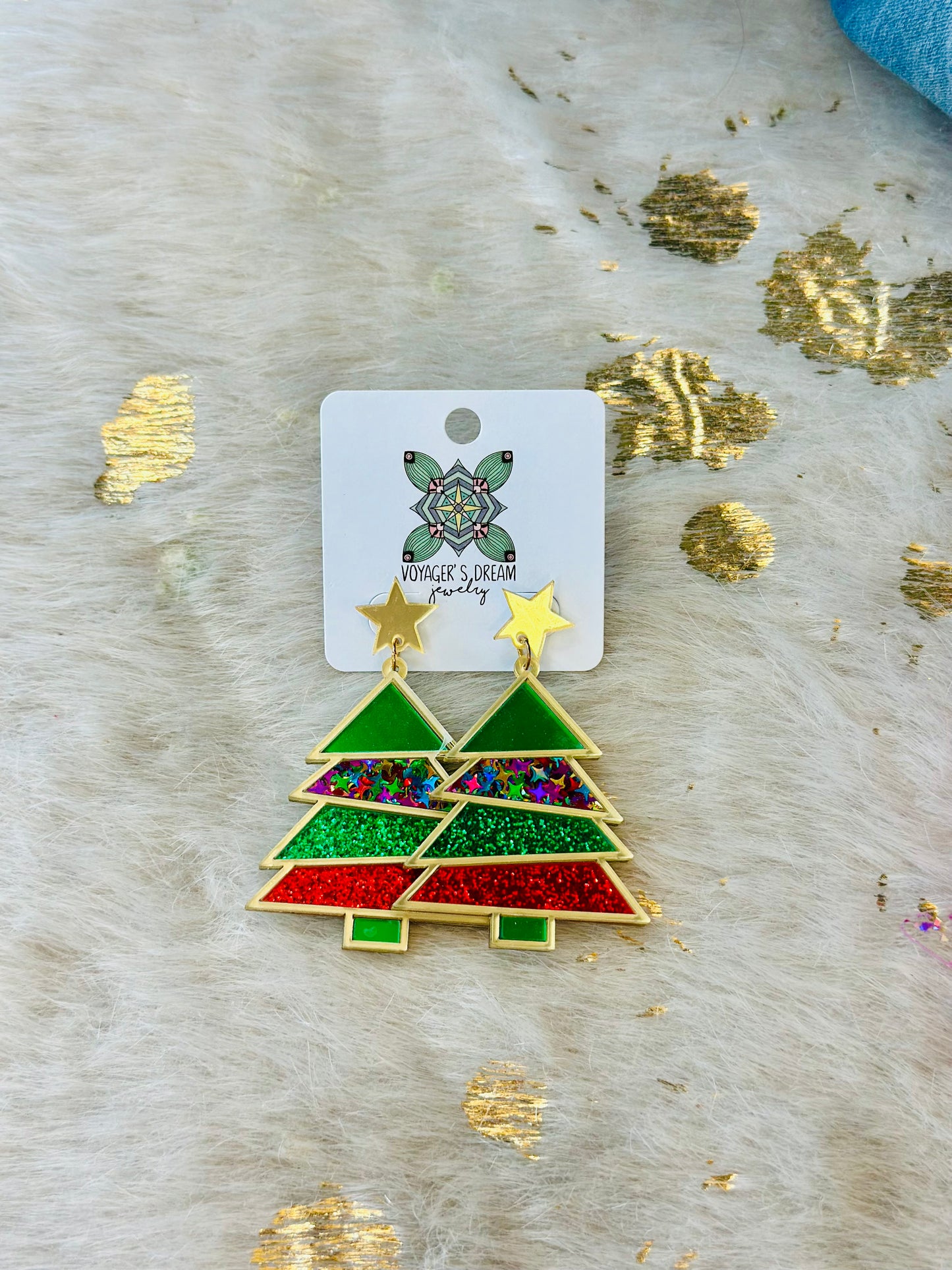 Christmas Tree Earrings