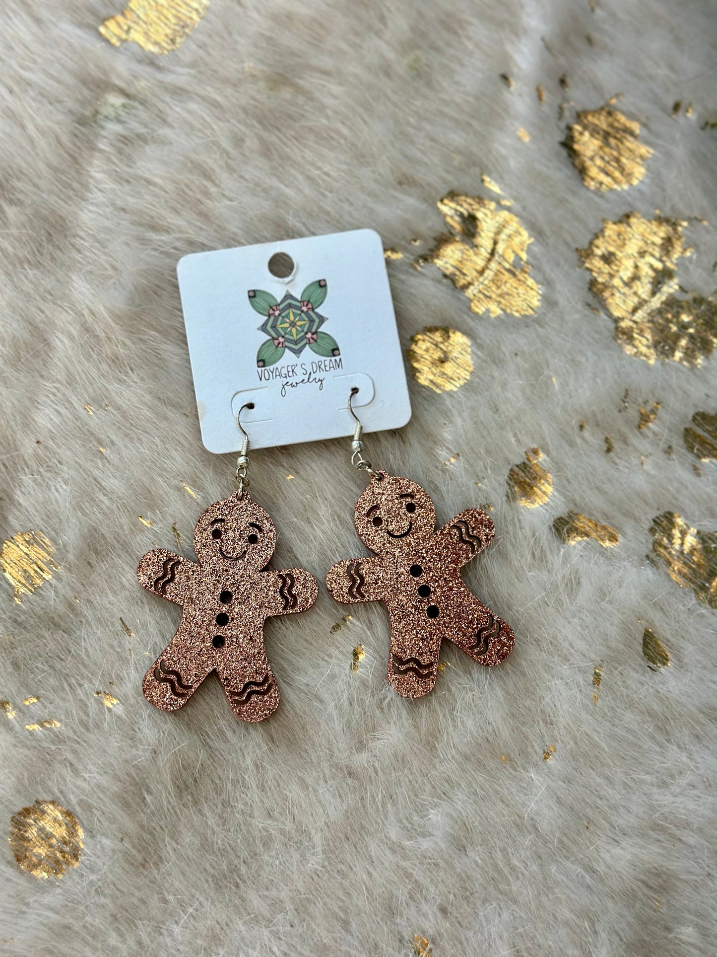 Gingerbread Earrings