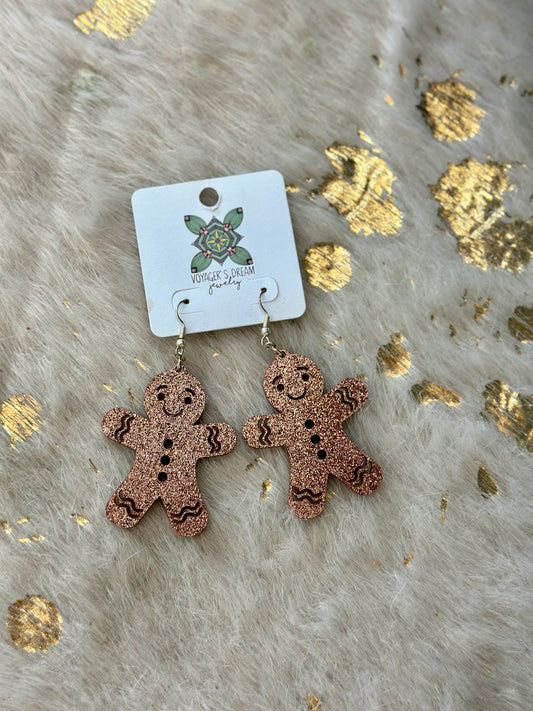 Gingerbread Earrings