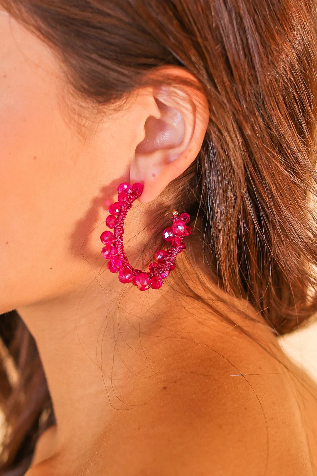 Bloom Pink Earrings