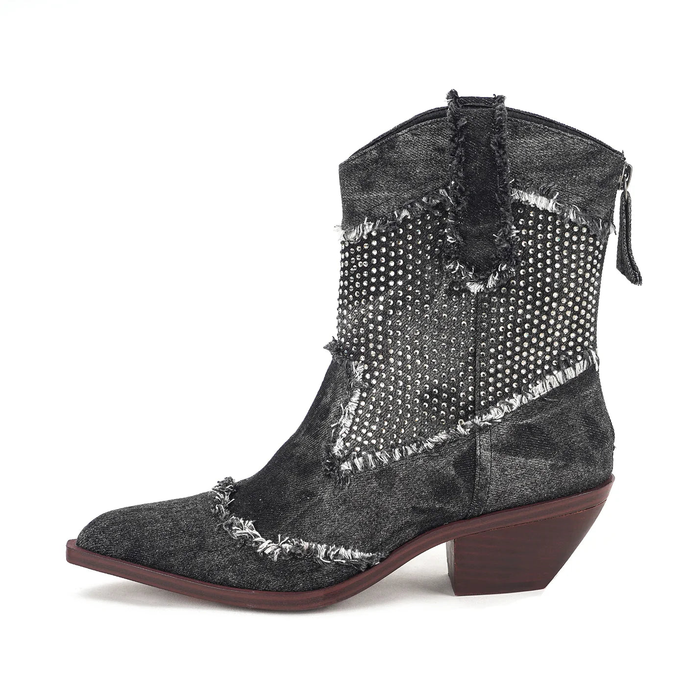 Yellowbox-Lagos Rhinestone Booties