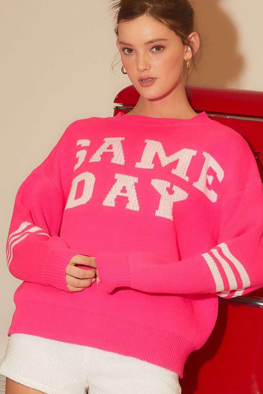 Oversized Game Day Sweater