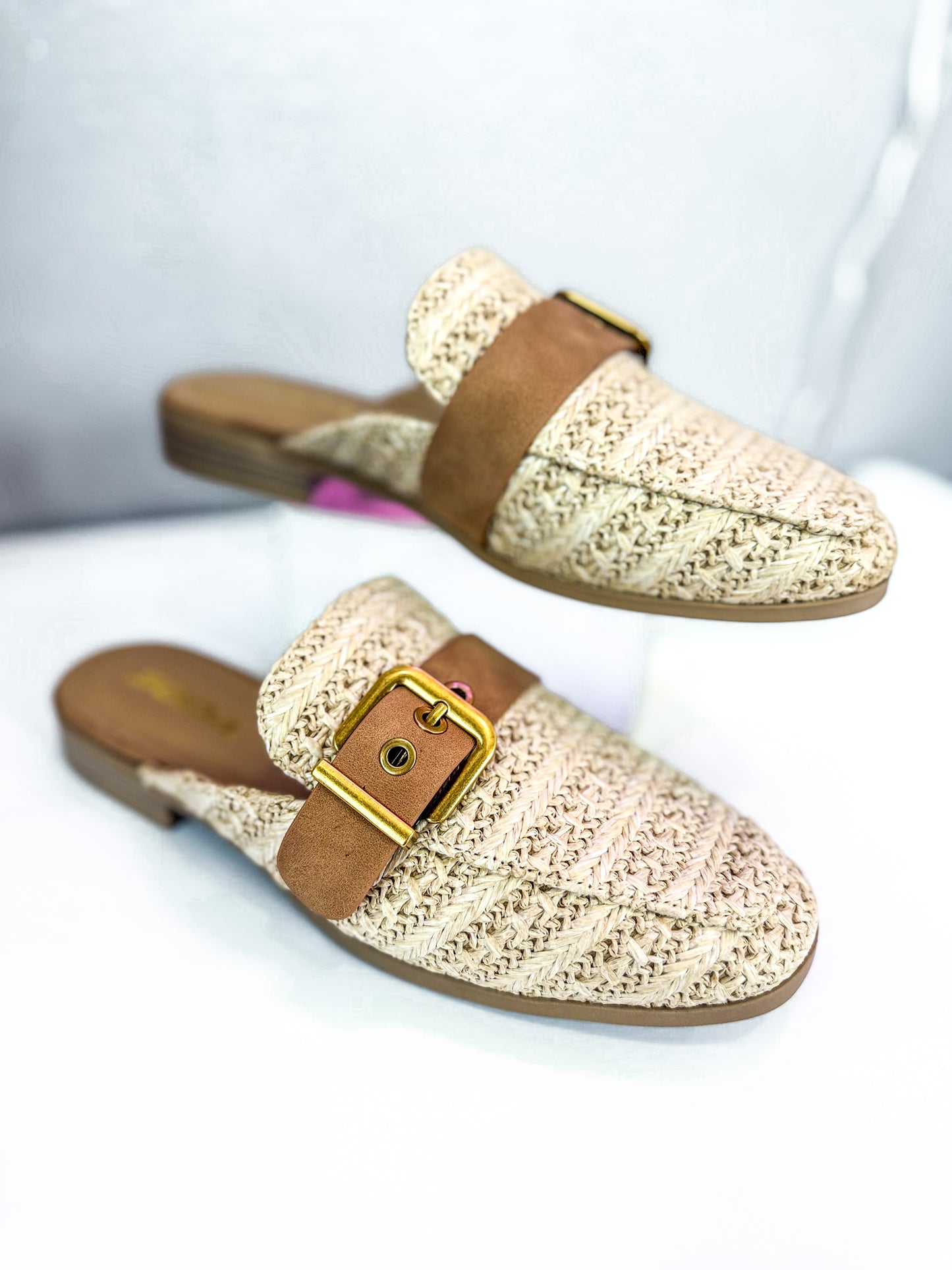 Chantal slip-on mules with block heel from Twisted Sisters Shoetique