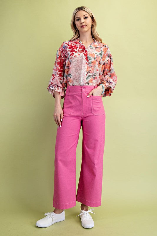 Women’s boutique statement wide leg pants