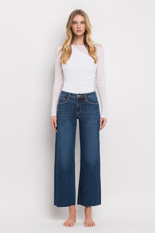 Women’s Loveret Finders Keepers tummy control wide leg jeans from Twisted Sisters Shoetique in Waco Texas