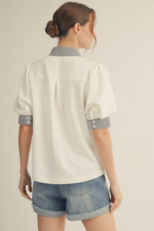 Women’s boutique blouse from Twisted Sisters Shoetique in Waco Texas
