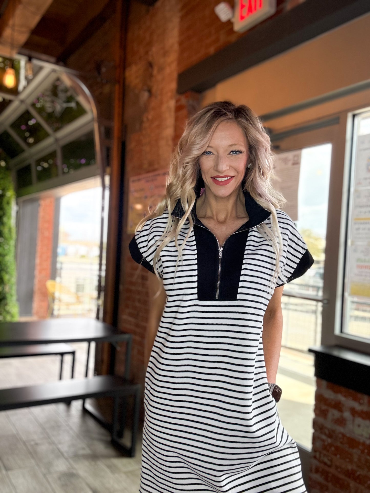 Women’s boutique casual dress from Twisted Sisters Shoetique in Waco Texas